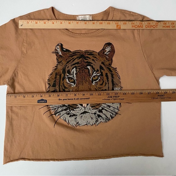 Alter’d State Tiger Cropped Tee Women’s XS, 100% cotton - Picture 5 of 8